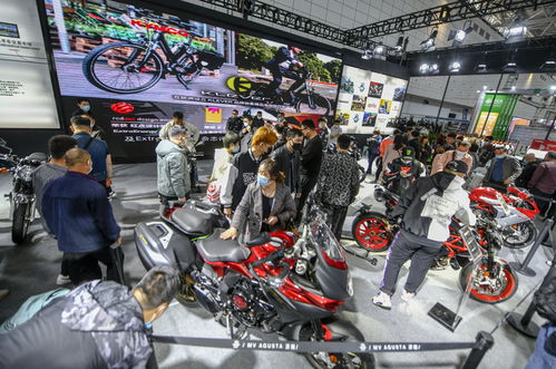 济南举办首届国际摩托车博览会,百款车型齐亮相